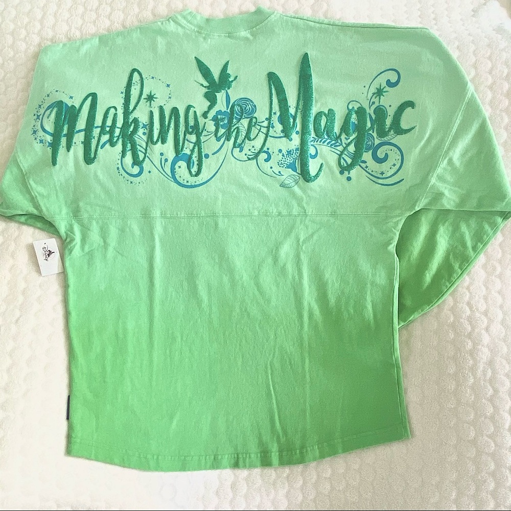 💚✨Disney Tink CM Spirit Jersey Making The Magic💚The Rarest Spirit Jersey ✨